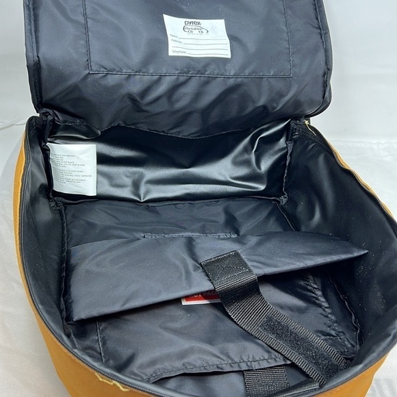 Pyrex Portables Mustard Yellow Zip Around Deep Carrier - Picture 13 of 13